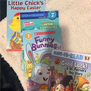 Scholastic Children's Picture Book Set - Spring (Easter & St. Patrick’s Day)